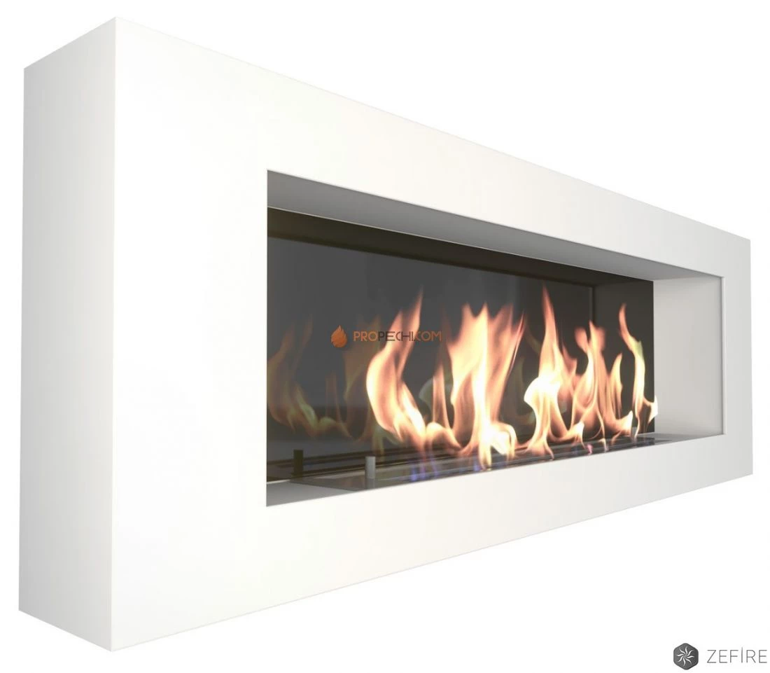 Биокамин Zefire Orion 1200 белый со стемалитом