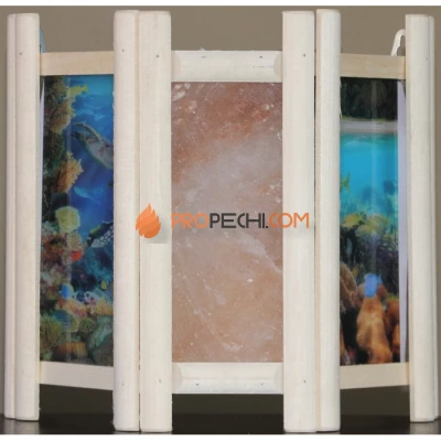 Абажур DoorWood Подводный мир с гималайской солью