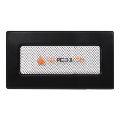 Вент.решетка 110х240 мм. черный