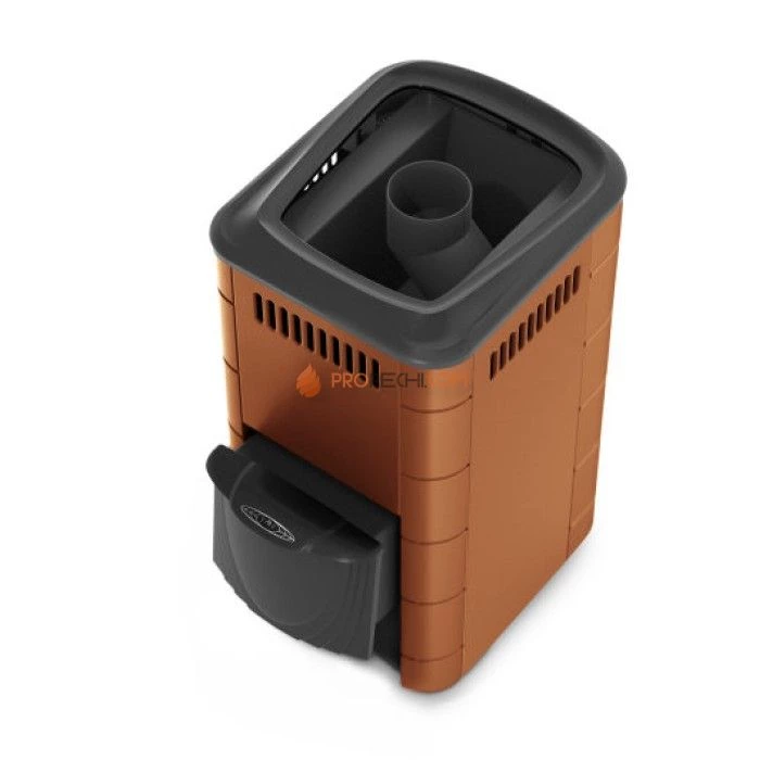 Печь для бани Термофор Тунгуска 2017 Carbon ДА КТК терракота