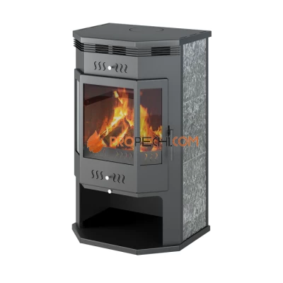 Печь-Камин ASTON 12 кВт (200 м³) Призматик (Пироксенит Элит)