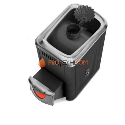 Печь для бани Термофор Ангара 2012 Inox ДН ЗК ТО антрацит