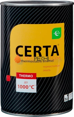 Термостойкая эмаль до 700 °C банка 0,8 кг (голубая)