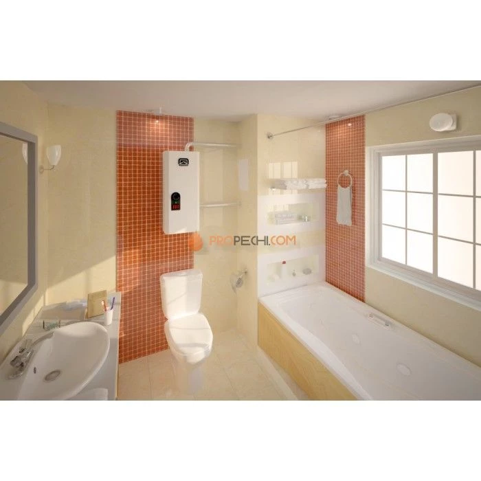 Электрический отопительный котел Теплодар Спутник-9 белый