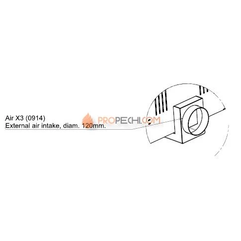 Печь-камин Liseo Castiron LCI 7 GF Stove
