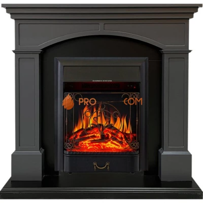 Каминокомплект Royal Flame Langford - Серый графит с очагом Majestic FX Black