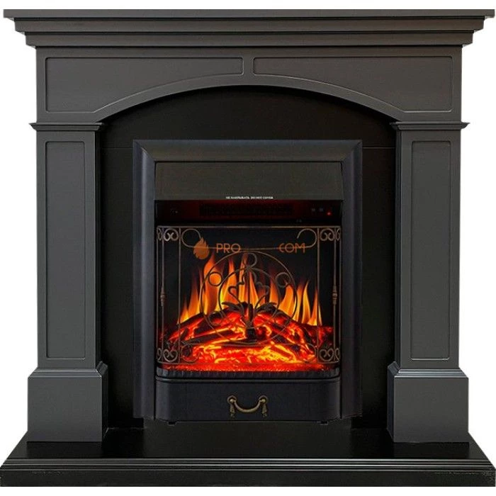 Каминокомплект Royal Flame Langford - Серый графит с очагом Majestic FX Black