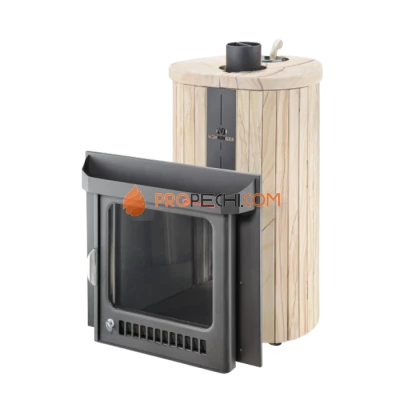 Дровяная печь для бани Ферингер Малютка До 18 м³ - Окаменевшее дерево цельный