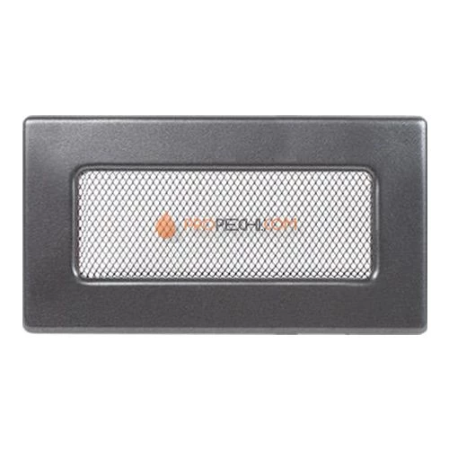 Вент.решетка 110х240 мм. графит