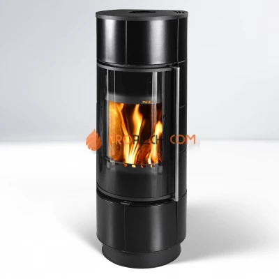 Печь-камин Thorma ATIKA Extra Ceramic, черная