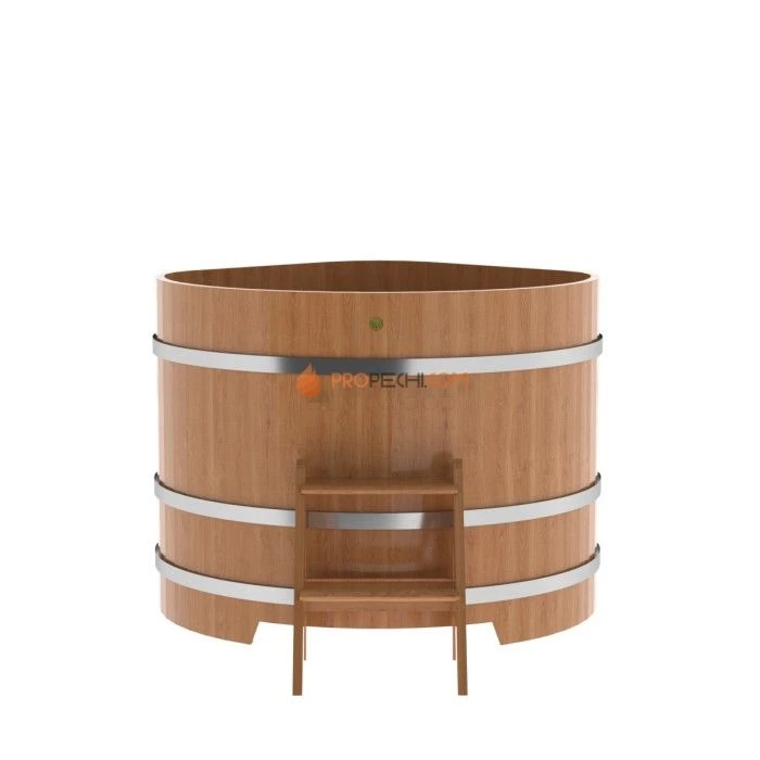 Купель BentWood угловая из натурального дуба 1,19х1,19