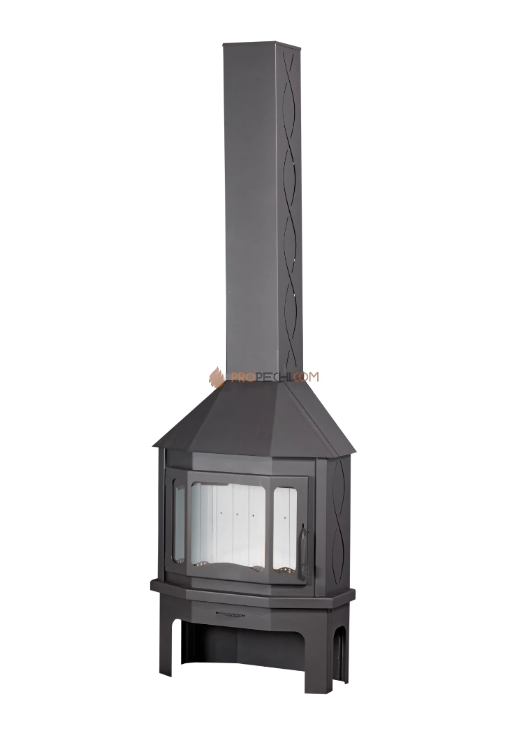 Камин МЮНХЕН ПРИСТЕННО УГЛОВОЙ графит