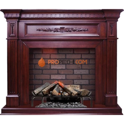 Каминокомплект Dimplex Luxemburg - Темная вишня с очагом Silverton