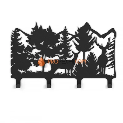 Вешалка Везувий Русский Лес L-380 (4 крючка)