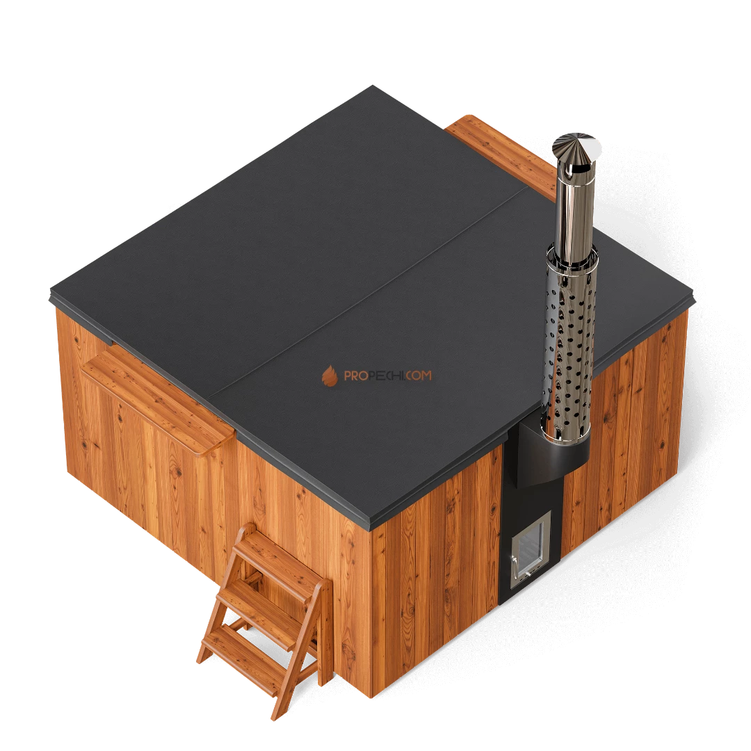 Купель композитная POLARSPA ELITE QUATTRO 200 Термососна