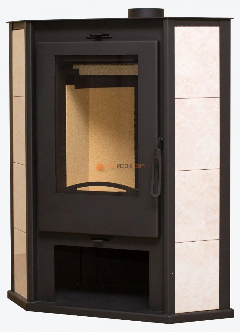 Печь-камин Мета-Бел Ритм 7 угловой с плитой