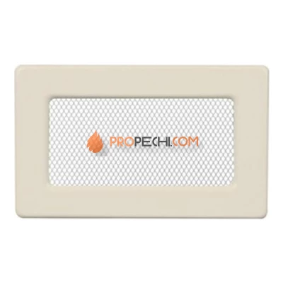 Вент.решетка 110х170 мм. кремовый