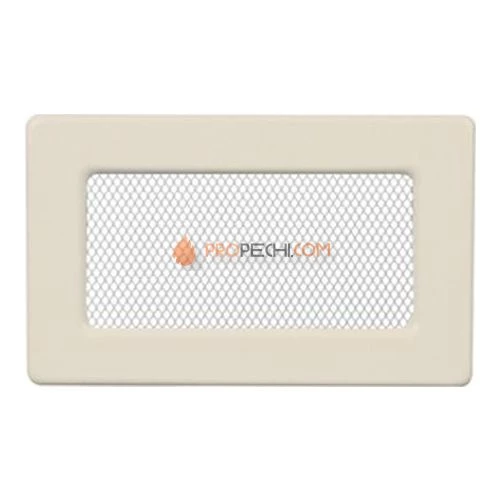 Вент.решетка 110х170 мм. кремовый