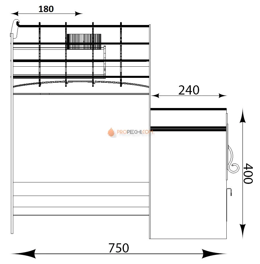 Банная печь Царь Печи Затея