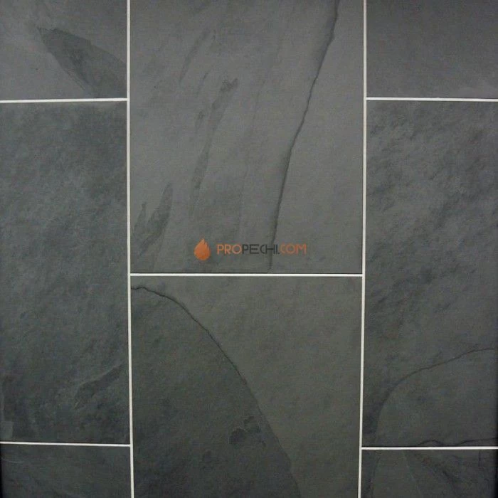 Панель Черный сланец браш (600х600мм) упак. (4шт/1,44м2)