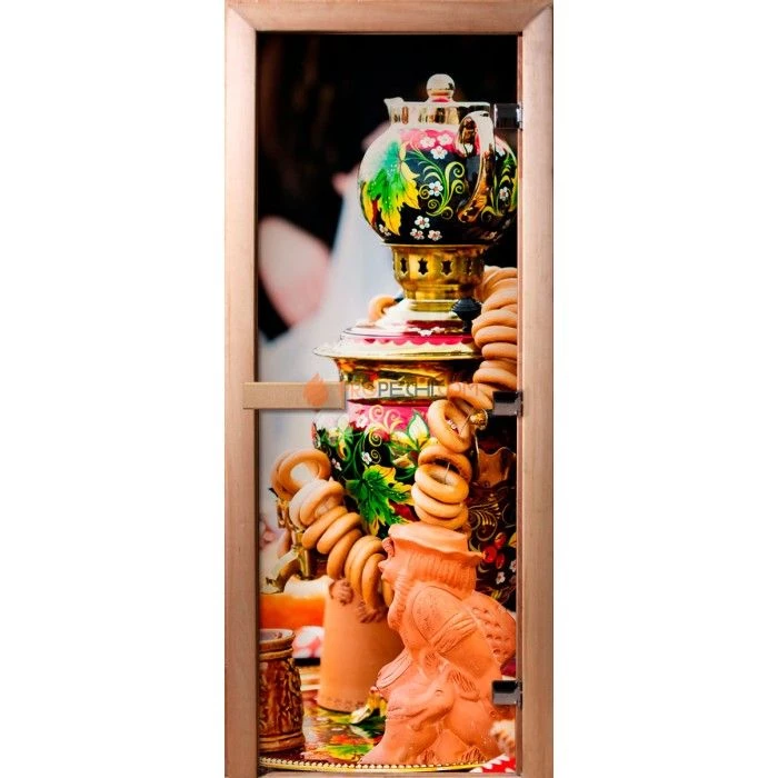 Дверь для бани DoorWood Фотопечать А075, 2000x800 мм