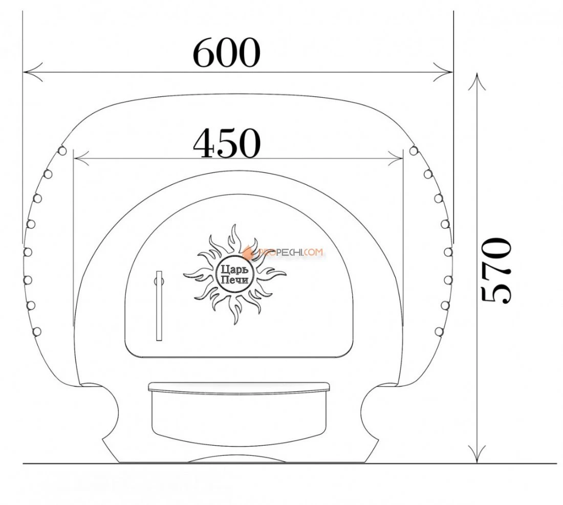 Банная печь Царь Печи Малуша