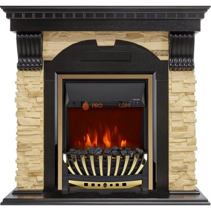 Каминокомплект Royal Flame Dublin - Венге / Сланец с очагом Aspen Gold