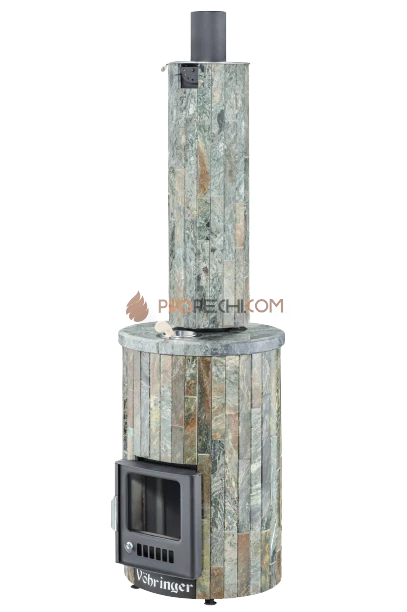 Банная печь Ферингер ПФ Уют-18 Жадеит наборный