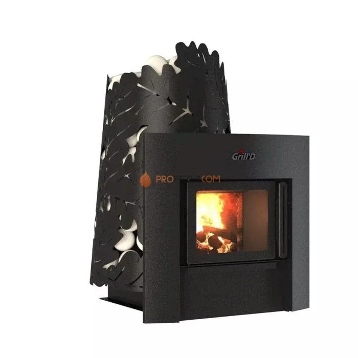 Дровяная печь для бани Grill’D Dubravo 180 Window