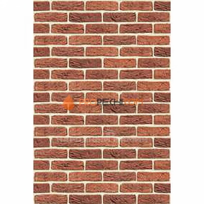 Плита фиброцементная Литком Фаспан Дизайн терракот №1002 1200х800х8 мм (Вертикаль)