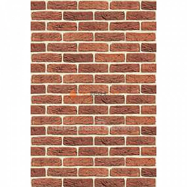 Плита фиброцементная Литком Фаспан Дизайн терракот №1002 1200х800х8 мм (Вертикаль)