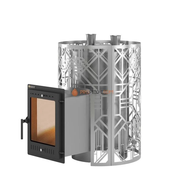 Дровяная печь для бани Эверест Steam Master GALAXY 30 INOX (320М)