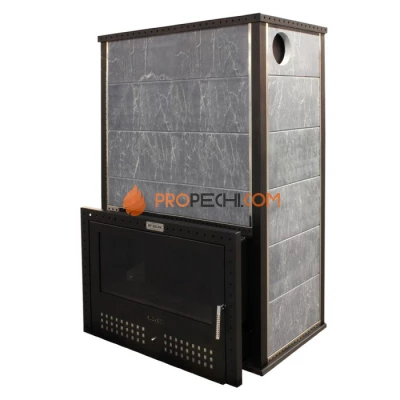 Дровяная печь для бани Klover RT 100-RV ( Талькомагнезит 40 мм )