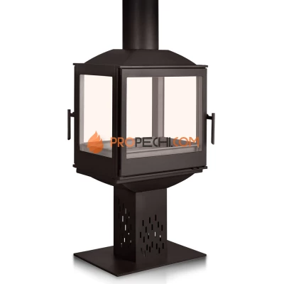 Печь-камин Liseo Castiron LCI 5 G4 Compact