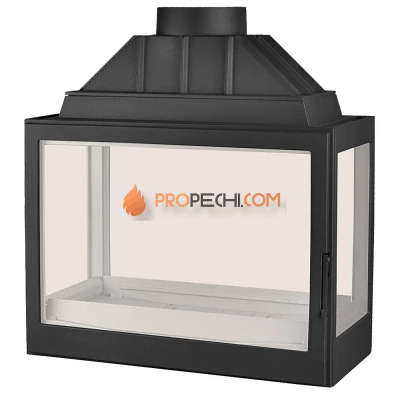 Каминная топка Liseo Castiron LCI 7 G4 стекло справа