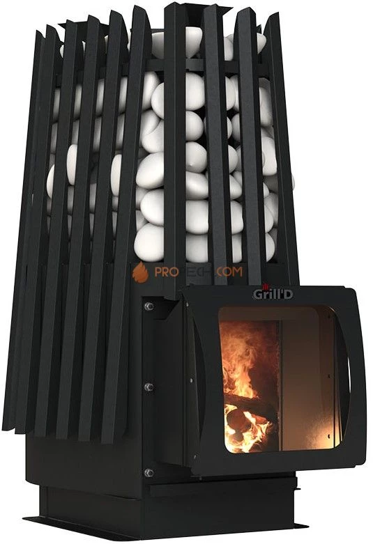 Банная печь Grill'D Cometa Vega 350 Short Window Max Pro