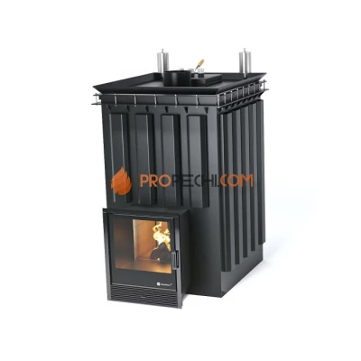 Дровяная печь для бани ИзиСтим Домна 80 К