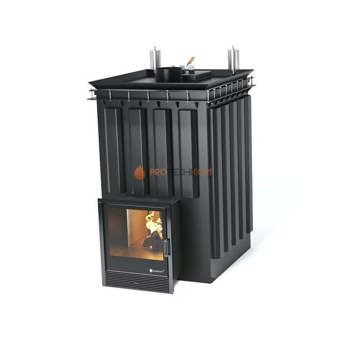 Дровяная печь для бани ИзиСтим Домна 80 К