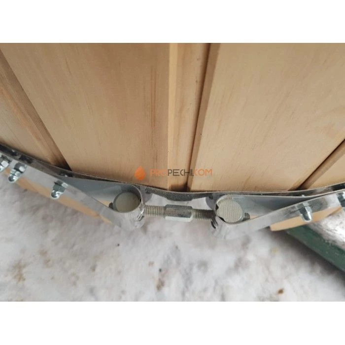 Душевая кабина НКЗ круглая, диаметр 90 см, высота 200 см