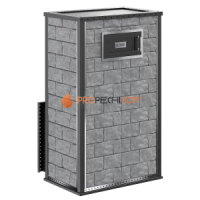 Дровяная печь для бани Klover RT 100-RV ( Талькомагнезит, Design 02 )