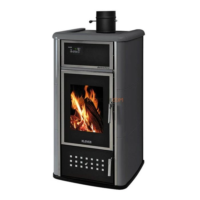 Отопительная печь Klover BELVEDERE 20 (серебро)