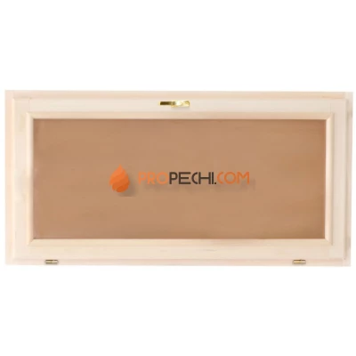 Окно из липы 400х900 мм