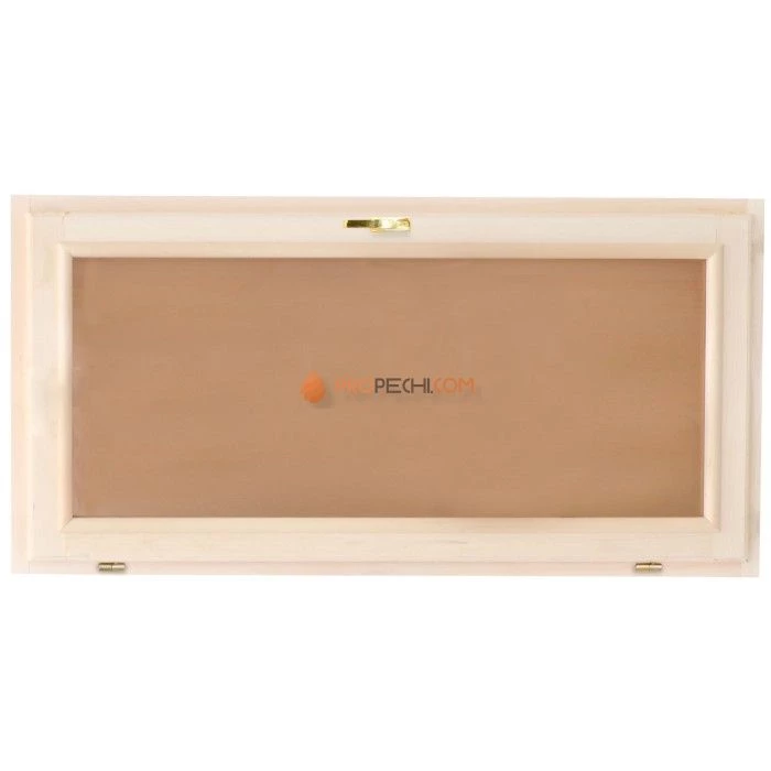 Окно из липы 400х900 мм