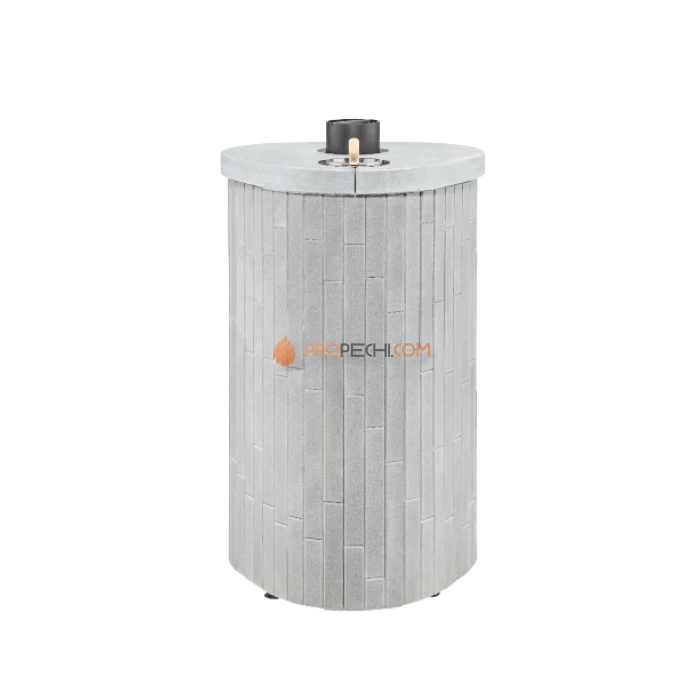 Дровяная печь для бани Ферингер Малютка До 18 м³ - Серый Велюр наборный