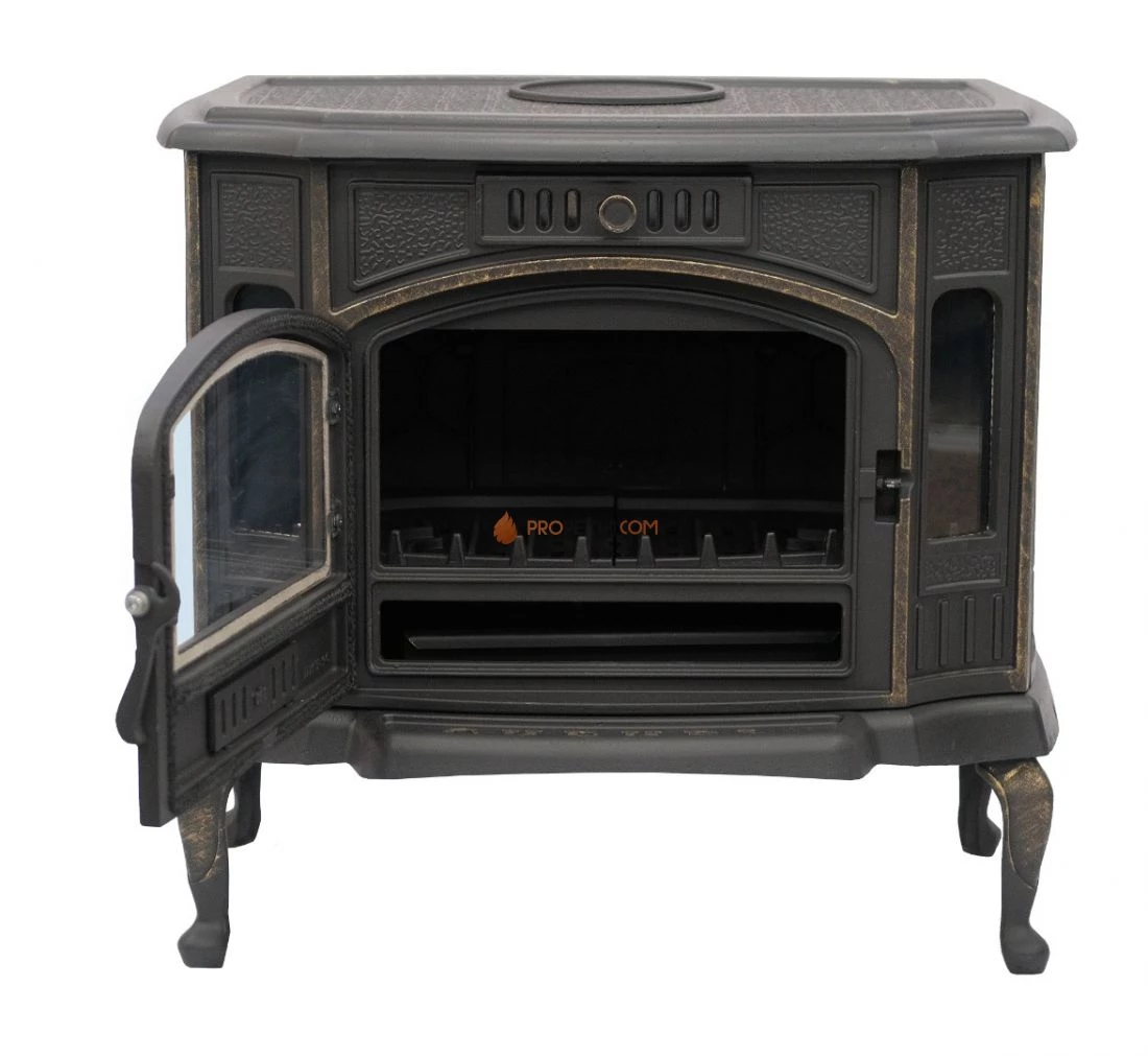 Чугунная печь-камин "Сибирь-10"