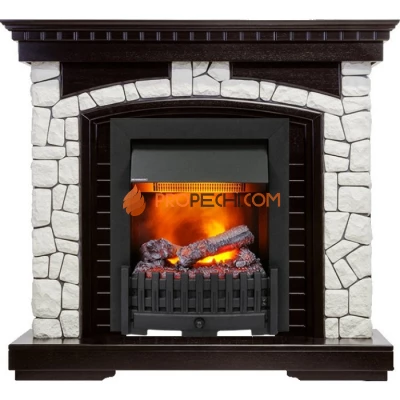 Каминокомплект Dimplex Glasgow - Венге / Белый с очагом Danville Black FB2