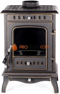 Печь-камин Fireway Erik патина бронза