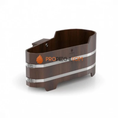 Ванна BentWood из мореного дуба