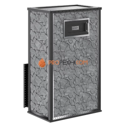 Дровяная печь для бани Klover RT 100-RV ( Талькомагнезит, Design 03 )