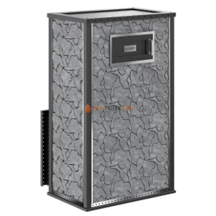 Дровяная печь для бани Klover RT 100-RV ( Талькомагнезит, Design 03 )